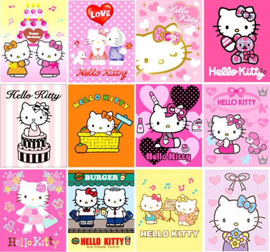 Hello Kitty Glitter Wallpaper. Hello Kitty Glitter Graphics