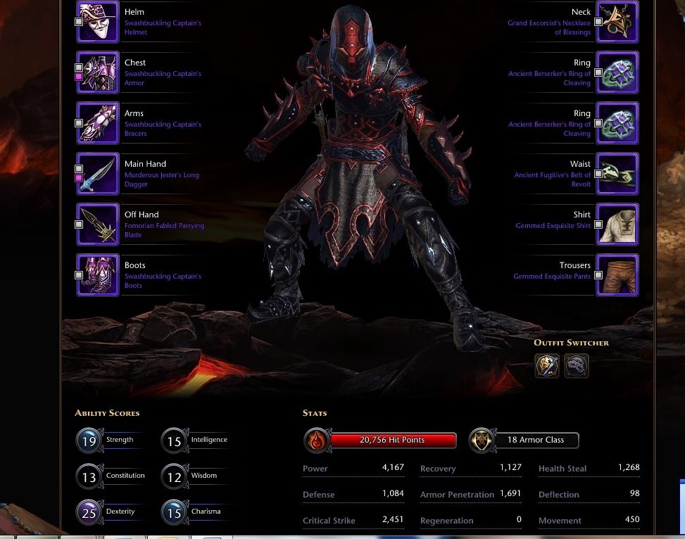 Utility slot neverwinter