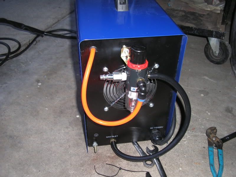 Chinese Ebay Plasma Cutter no air pressure on gage. Model ATPW522