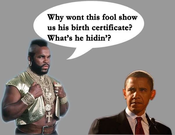 Mr T and Obama