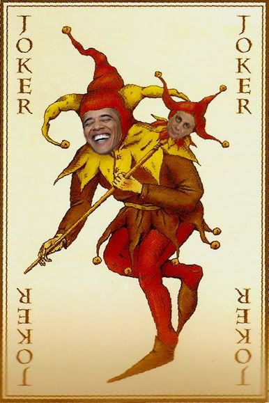 Obama Joker Card