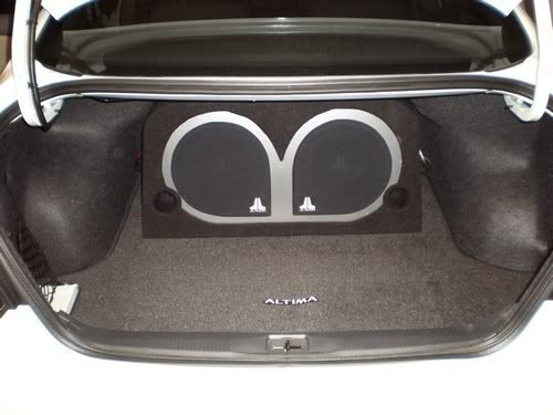 adding subwoofer to nissan altima bose system