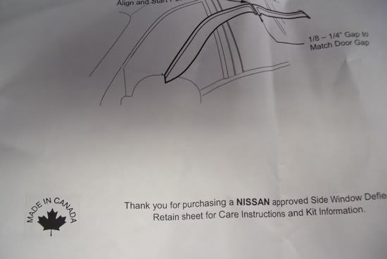 2007 Nissan altima hood deflector #3