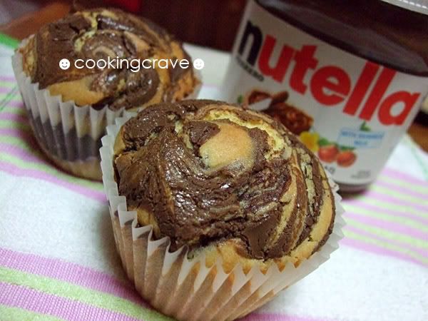 Nutella Frosted Cupcakes