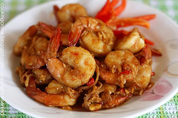 Stir Fry Garlic Shrimp2