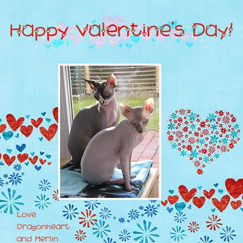 Happy Valentine's Day from Merlin and Dragonheart