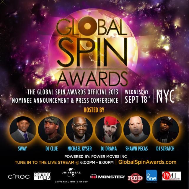 Global Spin Awards Nominee Announcements & Press Conference