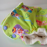 Medium Fitted Diaper<br>Rock Out