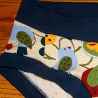 Women's Dundies - Size 8<br>Winter Birds - Inspired by Spring