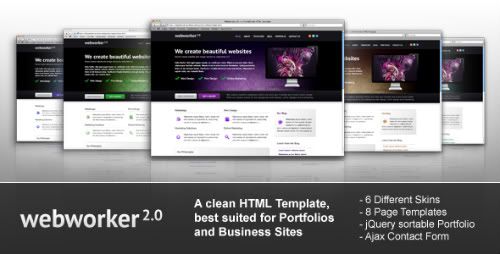 Webworker 6 in 1 Business and Portfolio