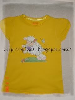T-shirt amarela 2