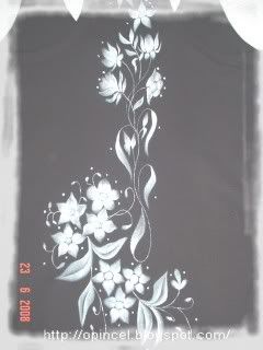 t-shirt flores brancas 2