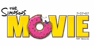 SimpsonsMovieLogo.gif The Simpsons Movie Logo image by RedChaoss
