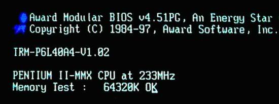 Motherboard information
