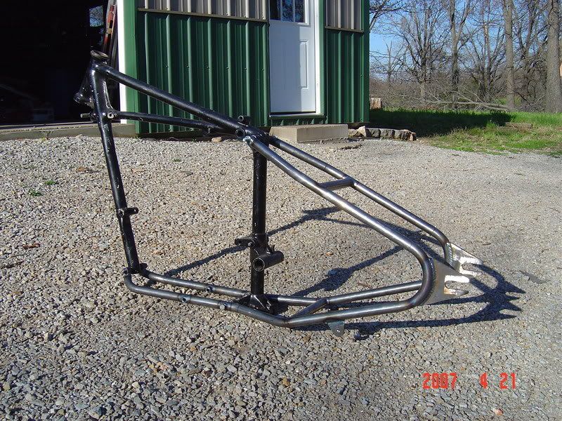 bsa hardtail frame