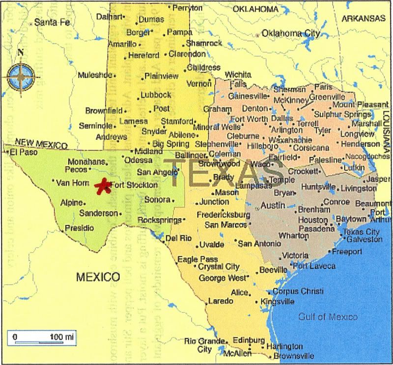 List 98+ Images where is fort stockton texas on the map Updated