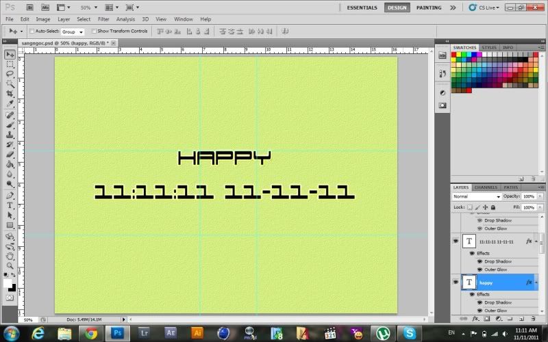 Hôm nay là ngày 11-11-2011