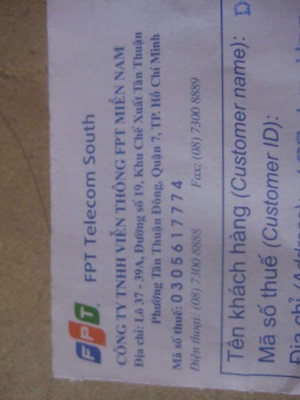 Lại về giá cước của FPT - 1