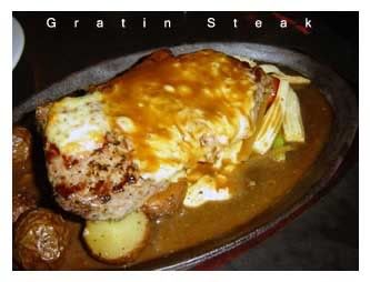 gratin steak