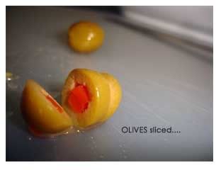 olive sliced