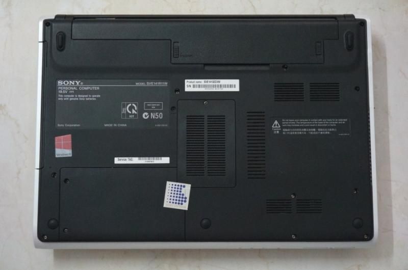 Sony Vaio SVE141R White  i3 3210M và Asus K43SD Core i5 2450M, máy đẹp, giá cực tốt!! - 3