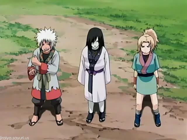 orochimaru vs jiraiya expression