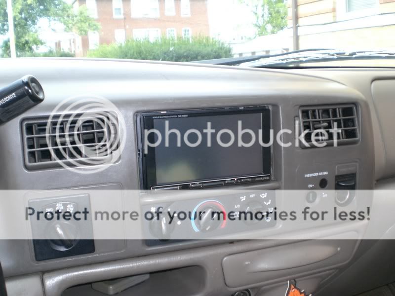 2000 Ford f250 double din #3