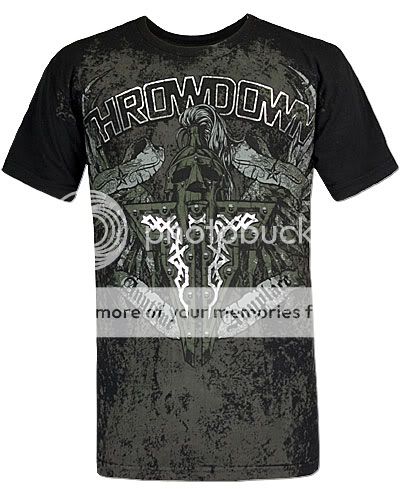 Throwdown by Affliction Centaur Black XL XLarge MMA NWT  