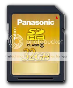 panasonic32gb - CES 2008: Panasonic anuncia cartão de memória de 32GB