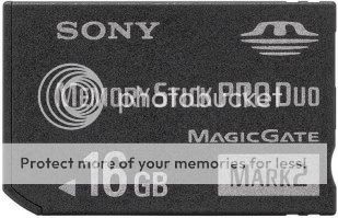 sony 16gb thumb 450x290 - CES 2008: Memory Stick Pro Duo de 16GB da Sony